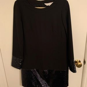 Trina Turk, 4, black dress